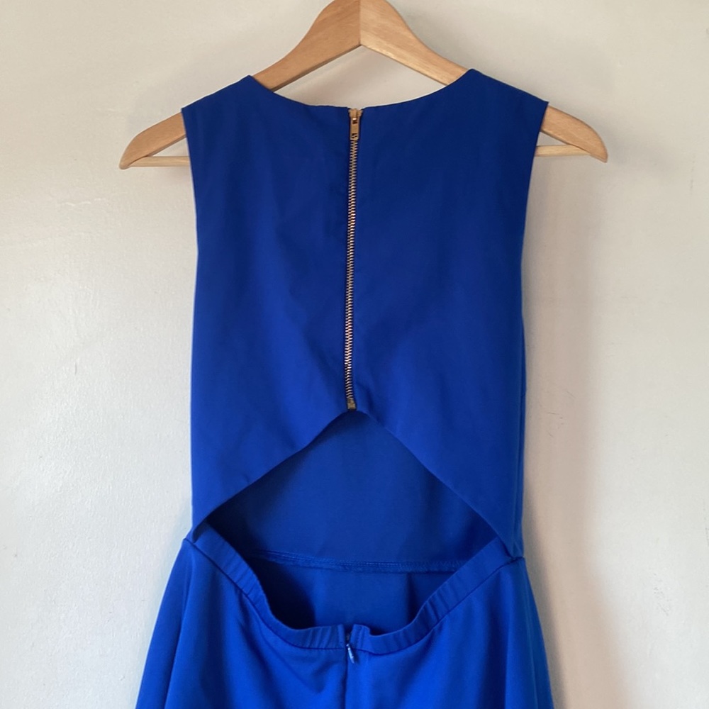 Lulu’s M Just Us Royal Blue Skater Dress - Picture 11 of 14
